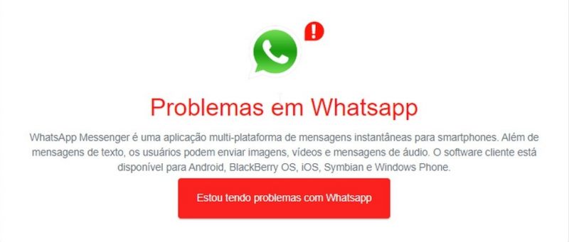 Problema no WhatsApp: usuários não conseguem enviar fotos, vídeos e áudio