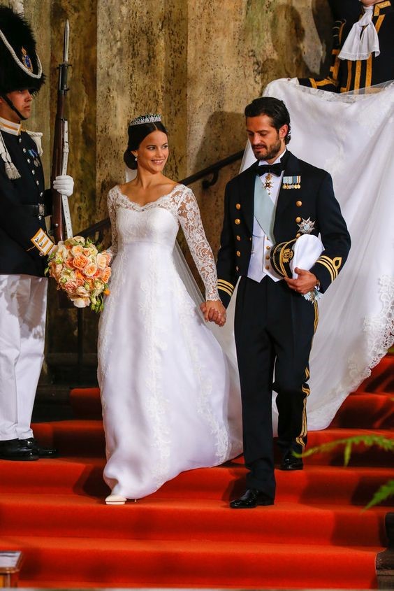 13 vestidos de noiva de princesas reais para inspirar